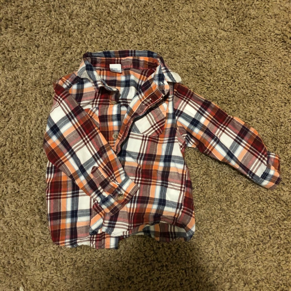Toddler flannel shirt